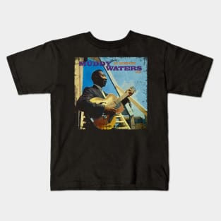 Soul Of The Delta Muddy Waters' Expressions Kids T-Shirt